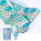 100x4cm Nail Foils Marble Series Pink Blue Foils Paper Nail Art Transfer Sticker Slide Nail Art Decals Nails Accessories 1 Box