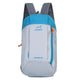 Oiko Store  2C Gray Blue 10L Outdoor Sports Light Weight Waterproof Backpack Travel Hiking Bag Zipper Adjustable Belt Camping Knapsack Men Women Child