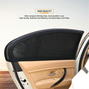 2Pcs Car Window Cover Sunshade Curtain UV Protection Shield Sunshade Shield Window Protector Window Car Accessories (103 50cm)