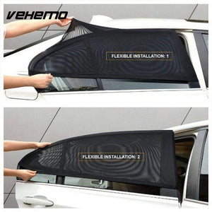 2Pcs Car Window Cover Sunshade Curtain UV Protection Shield Sunshade Shield Window Protector Window Car Accessories (103 50cm)