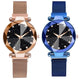 Dropshipping Luxury Women Watches Magnetic Starry Sky Female Clock Quartz Wristwatch Fashion Ladies Wrist Watch reloj mujer