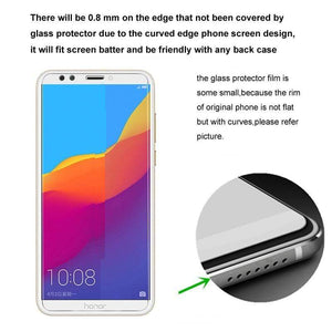 2pcs Tempered Glass for Huawei Honor 10i 8A 10 Lite 8C 8X Play P20 P30 Pro P Smart 2019  Protective Film Screen Protector