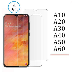 2pcs Tempered Glass for samsung a10 a20 a30 a40 a50 a70 Protective Glas Screen Protector Safety Tremp on galaxy a 10 20 30 40 50