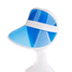 2019 Newest Fashion Summer PVC Sun Hat Plastic Visor Party Casual Hat Clear Plastic Adults Sunscreen Cap visera plastico