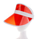 2019 Newest Fashion Summer PVC Sun Hat Plastic Visor Party Casual Hat Clear Plastic Adults Sunscreen Cap visera plastico