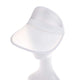 2019 Newest Fashion Summer PVC Sun Hat Plastic Visor Party Casual Hat Clear Plastic Adults Sunscreen Cap visera plastico
