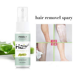 30ml Permanant Hair Growth Removal Inhibitor Spray Beard Bikini Intimate Legs Body Armpit Painless Facial Stop Hair TSLM2 (30ml)