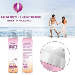 Painless Hair Removal Cream Spray Away Depilatory Bubble Wax Body Bikini Legs Hair Remover Foam Mousse in Spray Bottle Dropship (as pic)