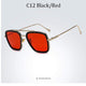 luxury Fashion Avengers Tony Stark Style for women Sunglasses Men Square Brand Design Sun Glasses Oculos Retro male iron Man