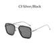 luxury Fashion Avengers Tony Stark Style for women Sunglasses Men Square Brand Design Sun Glasses Oculos Retro male iron Man