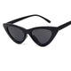 cat eye shade for women fashion sunglasses brand woman vintage retro triangular cateye glasses oculos feminino sunglasses Sexy