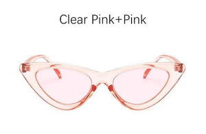 cat eye shade for women fashion sunglasses brand woman vintage retro triangular cateye glasses oculos feminino sunglasses Sexy
