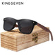 KINGSEVEN 2019 Mens Sunglasses Polarized Walnut Wood Mirror Lens Sun Glasses Women Brand Design Colorful Shades Handmade