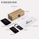 KINGSEVEN 2019 Mens Sunglasses Polarized Walnut Wood Mirror Lens Sun Glasses Women Brand Design Colorful Shades Handmade