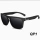 QUISVIKER BRAND DESIGN Polarized Sunglasses Men Women Driving Sun Glasses Male Square Goggles UV400 Eyewear (No paper box)