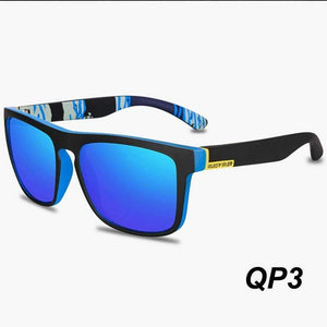 QUISVIKER BRAND DESIGN Polarized Sunglasses Men Women Driving Sun Glasses Male Square Goggles UV400 Eyewear (No paper box)