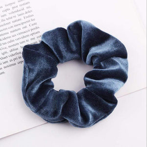 33Colors Korea Velvet Hair Scrunchie Elastic Hair Bands Solid Color Women Girls Headwear Ponytail Holder Hair Accessories