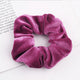 33Colors Korea Velvet Hair Scrunchie Elastic Hair Bands Solid Color Women Girls Headwear Ponytail Holder Hair Accessories