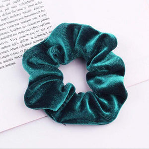 33Colors Korea Velvet Hair Scrunchie Elastic Hair Bands Solid Color Women Girls Headwear Ponytail Holder Hair Accessories