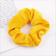 33Colors Korea Velvet Hair Scrunchie Elastic Hair Bands Solid Color Women Girls Headwear Ponytail Holder Hair Accessories