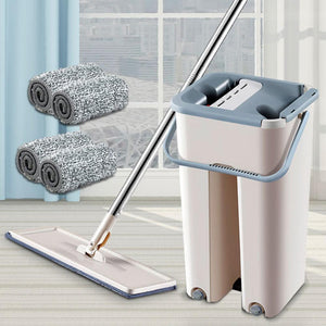 360 Degree Spray Magic Automatic Spin Mop Avoid Hand Clean Ultrafine Fiber Cleaning Cloth Home Kitchen Wooden Floor Lazy Mop