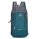 Oiko Store  3C Gray Green 10L Outdoor Sports Light Weight Waterproof Backpack Travel Hiking Bag Zipper Adjustable Belt Camping Knapsack Men Women Child