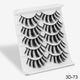 Oiko Store  3D-73 SEXYSHEEP 5Pairs 3D Mink Hair False Eyelashes Natural/Thick Long Eye Lashes Wispy Makeup Beauty Extension Tools
