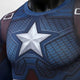 3D Captain America T-shirt Cosplay Avengers Endgame Captain America Costume Avengers 4 Steve Rogers T-shirts Sport Tight Tees