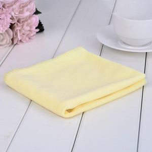 70X140CM Microfiber Quick-dry Towel Bear Cartoon Bath Towels Cotton Soft Dry Towels Kitchen Clean Absorbent Towels Solid Color