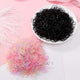 Oiko Store  500 Black 500 Mix-200006151 200/1000PCS Cute Girls Colourful Ring Disposable Elastic Hair Bands Ponytail Holder Rubber Band Scrunchies Kids Hair Accessories