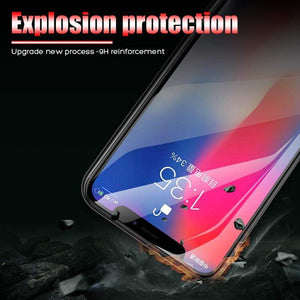500D Curved Edge Protective Glass on The For iPhone 7 8 6 6s Plus Tempered Screen Protector For iPhone 11 Pro X XR XS Max Glass