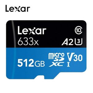 Lexar 95MB/s 512GB micro sd card 16GB 32GB 64GB 128GB 256GB SDXC/SDHC Flash Memory Card micro sd  for Gopro/DJI/Nintendo switch