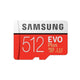 SAMSUNG Memory Card Micro SD 256GB 32GB 64GB 128GB 512G SDHC SDXC Grade EVO+ Class 10 C10 UHS TF SD Cards Trans Flash Microsd