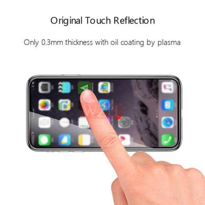 5Pcs/Lot Full Cover Tempered Glass For iPhone XS Max XR Screen Protector Glass On iPhone 6 6s 7 8 Plus X 5 5S Protective Glass