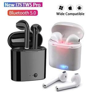 i7s Tws Wireless Bluetooth Earphones Mini Stereo Bass Earphone Earbuds Sport Headset with Charging Box for iPhone Xiaomi Huawei