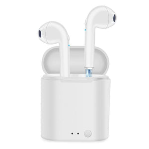 i7s Tws Wireless Bluetooth Earphones Mini Stereo Bass Earphone Earbuds Sport Headset with Charging Box for iPhone Xiaomi Huawei