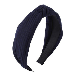 Haimeikang Solid Colors Hair  Knotted Hair Band for Women Headbands Hairbands Headwear 2018 New Arrival