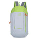 Oiko Store  8C Gray Green 10L Outdoor Sports Light Weight Waterproof Backpack Travel Hiking Bag Zipper Adjustable Belt Camping Knapsack Men Women Child