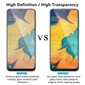 9H Tempered Glass For Samsung Galaxy A50 A30 M20 M30 A10 M10 A7 2018 A750 Transparent Cover Screen Protector Toughened Glass