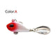 Oiko Store  A / 10g OUTKIT New Metal Mini VIB With Spoon Fishing Lure 6g10g17g25g 2cm Fishing Tackle Pin Crankbait Vibration Spinner Sinking Bait