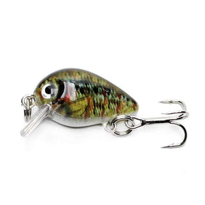 Oiko Store  Amlucas 30mm 2g Crazy Wobblers Mini Topwater Crankbait Artificial Japan Hard Bait Pesca Floating Fishing Lures bass Pesca WW338