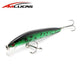 Oiko Store  Amlucas Fishing Lure Hard Bait 9.5cm 9g Minnow Crankbait Wobblers Peche Bass Artificial Baits Pike Carp Lures Swimbait WW165