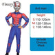 Oiko Store  Ant man / S Spiderman Superman Iron Man Cosplay Costume for Boys Carnival Halloween Costume for Kids Star Wars Deadpool Thor Ant man Panther