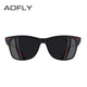 AOFLY NEW DESIGN Ultralight TR90 Polarized Sunglasses Men Women Driving Square Style Sun Glasses Male Goggle UV400 Gafas De Sol