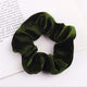33Colors Korea Velvet Hair Scrunchie Elastic Hair Bands Solid Color Women Girls Headwear Ponytail Holder Hair Accessories