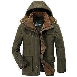 New Minus 40 Degrees Winter Jacket Men Thicken Warm Cotton-Padded Jackets Men's Hooded Windbreaker Parka Plus Size Jacket Men