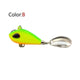 Oiko Store  B / 10g OUTKIT New Metal Mini VIB With Spoon Fishing Lure 6g10g17g25g 2cm Fishing Tackle Pin Crankbait Vibration Spinner Sinking Bait