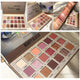Beauty Glazed 18 Color Glitter Matte Eyeshadow Palette Makeup Glitter Pigment Smoky Eyeshadow Palette Waterproof Cosmetics TSLM2 (as picture)