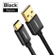 Oiko Store  Black / 0.25m Ugreen USB Type C Cable for Samsung S9 S8 Fast Charge Type-C Mobile Phone Charging Wire USB C Cable for Xiaomi mi9 Redmi note 7