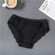 New Sexy Lace Panties For Women Girls Underwear Cotton Panty 2019 Soild Elasticity Comfortable Low-Rise Lingerie Panties M L XL